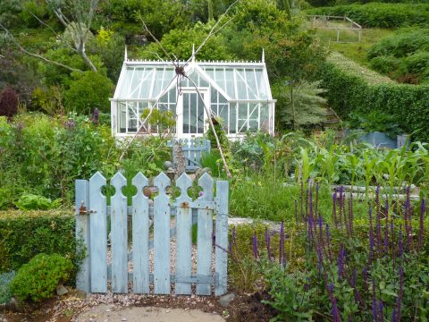 What must be one of the northern most Alitex greenhouses in the British Isles.