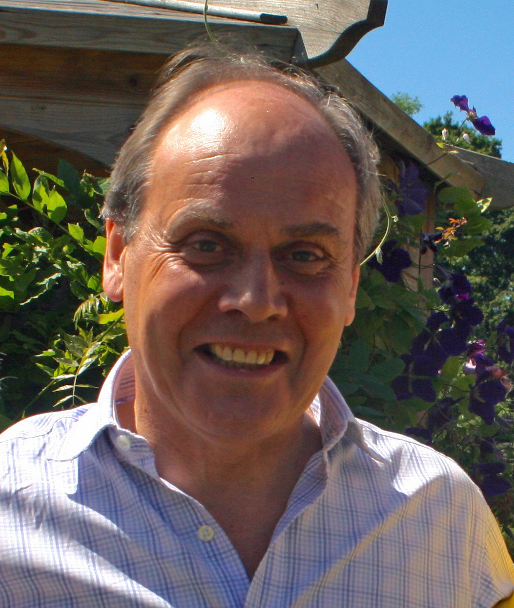 George Plumptre, Chief Executive of the National Garden Scheme